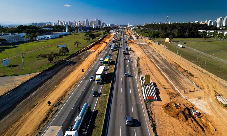 Infraestrutura rodoviária é uma das prioridades do Novo PAC. Foto: CCR/Divulgação