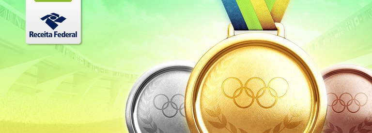 Atletas que desembarcam no país com medalha olímpica não estão sujeitos à tributação desse prêmio, o que é garantido por lei