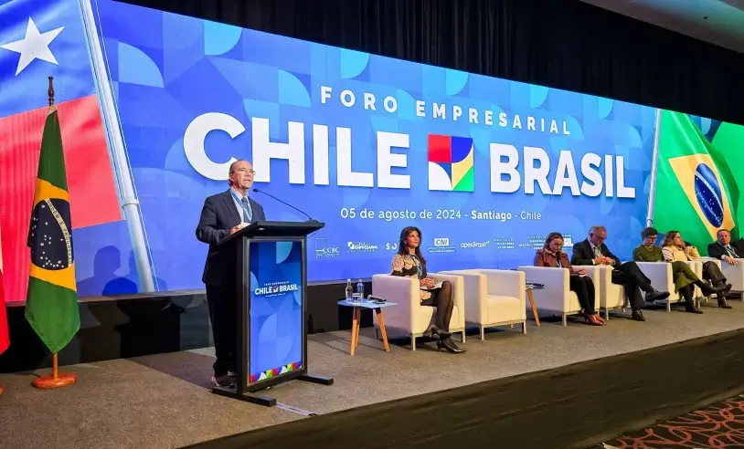 Décio Lima afirma que o Sebrae busca uma integração ainda maior com o Chile para estabelecer acordos bilaterais e fomentar os pequenos negócios dos dois países. Foto: Charles Damasceno