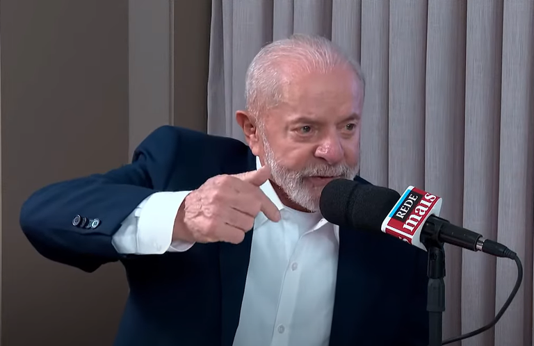 Presidente Lula: "Que o Banco Central seja um banco que ajude esse país a se desenvolver, a crescer, a gerar empregos e a distribuir riqueza nesse país". Foto: Reprodução Youtube