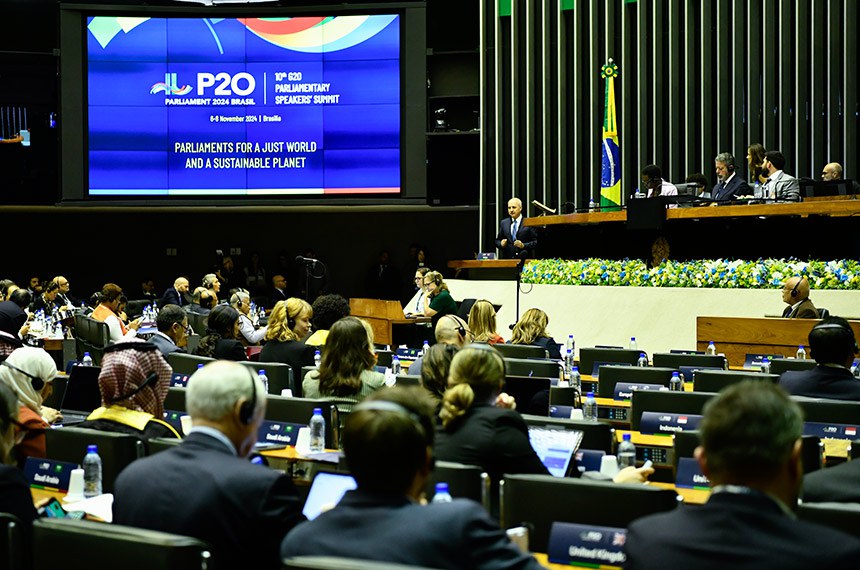 Parlamentares defenderam mais cooperação internacional e mundo multipolar. Foto: Geraldo Magela/Agência Senado 