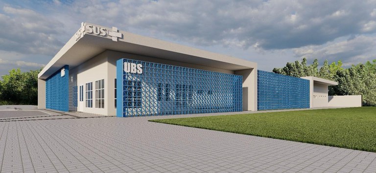 Este é o projeto das novas UBS's porte 5. Foto: Divulgação