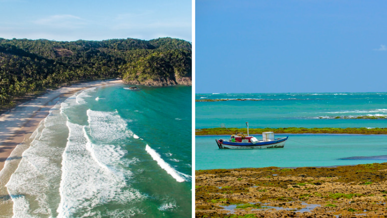 Itacaré (BA) e João Pessoa (PB): mais da metade dos brasileiros (54%) entrevistados escolheu praia como principal destino para curtir as férias. Foto: MTur Destinos