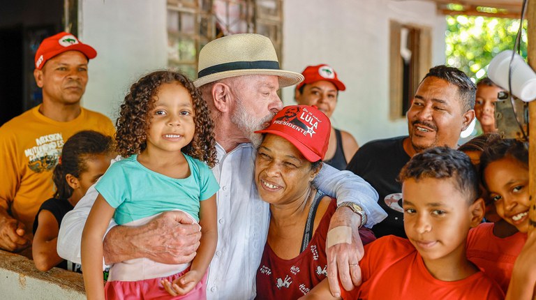 Lula se encontra com agricultores familiares, em Campo do Meio (MG), na última sexta-feira (7/3). Foto: Ricardo Stuckert/PR