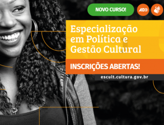 Ministério da Cultura e UFRB abrem inscrições para especialização em Política e Gestão Cultural