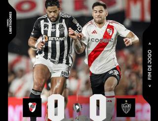 Atlético-MG segura empate com o River e está na final da Libertadores