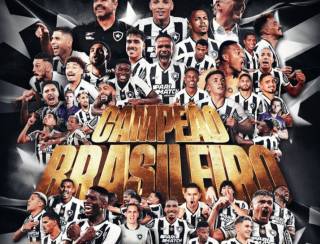 Botafogo derrota o São Paulo e conquista Brasileirão de 2024