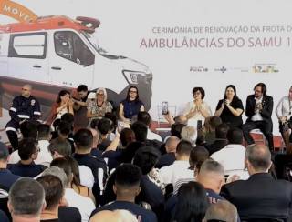 Ministério da Saúde entrega 258 novas ambulâncias para renovar frota pelo país