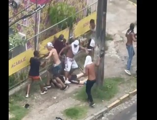 Confronto entre torcidas no Recife deixa feridos e destruição nas ruas