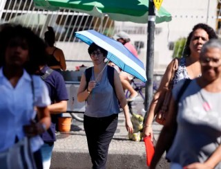 Rio chega a 44ºC, maior temperatura registrada desde 2014