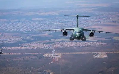 Embraer negocia com sauditas 1ª linha de produção do avião cargueiro KC-390 fora do Brasil