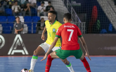 Brasil supera Marrocos e segue para semi da Copa do Mundo de futsal