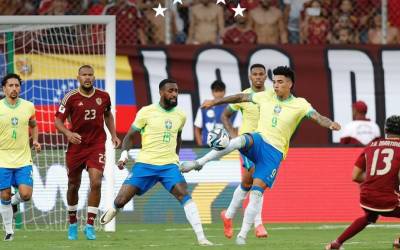 Brasil joga mal e não passa de empate com a Venezuela