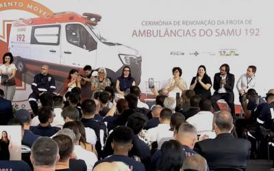 Ministério da Saúde entrega 258 novas ambulâncias para renovar frota pelo país