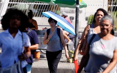 Rio chega a 44ºC, maior temperatura registrada desde 2014