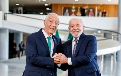 Lula e presidente de Portugal reforçam laços entre os dois países